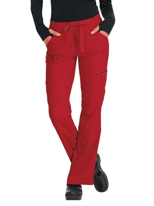 Women's Six-Pocket Stretch Peace Pant - 721 - Ruby