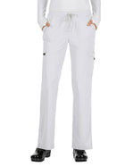 Women's Eight-Pocket Stretch Cargo Holly Pant - 731 - White