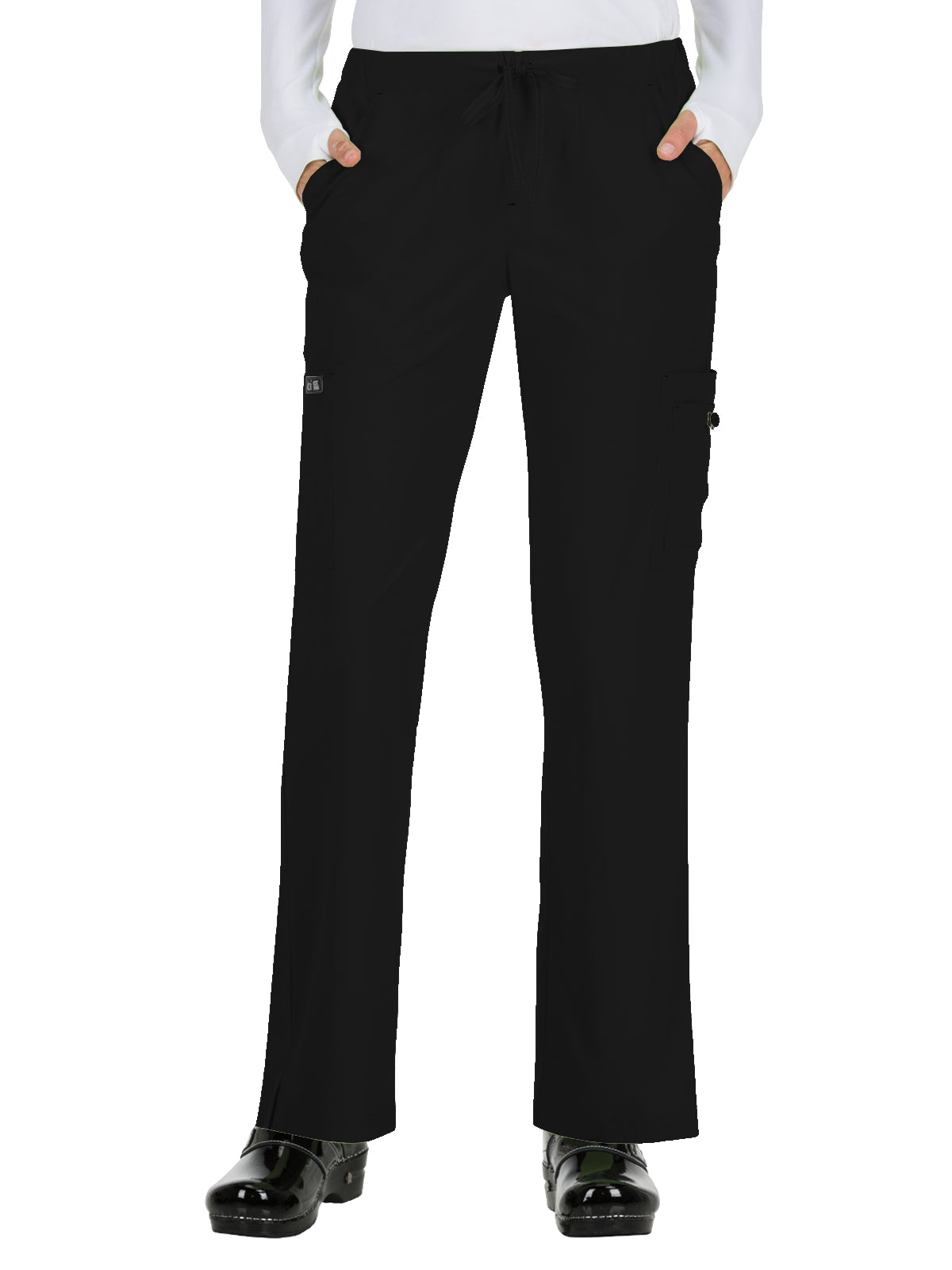Women's Eight-Pocket Stretch Cargo Holly Pant - 731 - Black