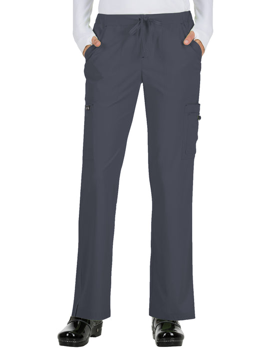 Women's Eight-Pocket Stretch Cargo Holly Pant - 731 - Charcoal