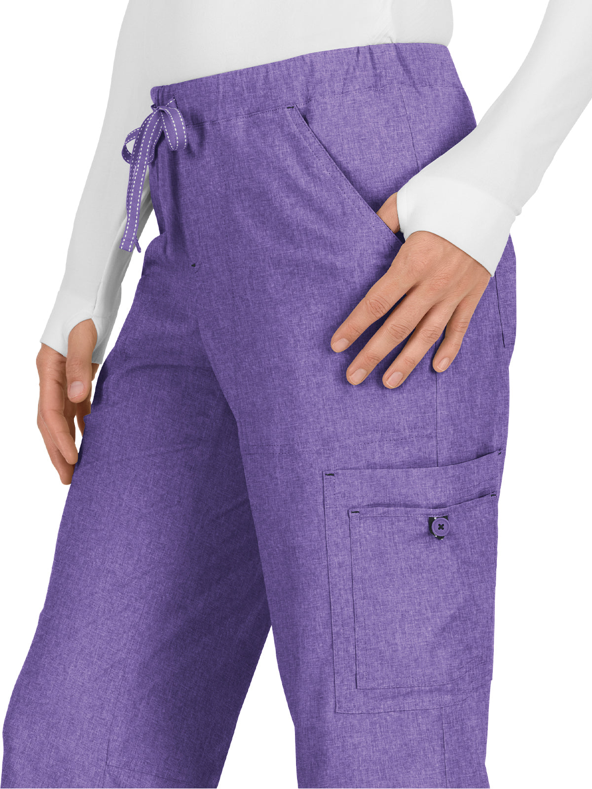 Women's 8-Pocket Stretch Cargo Holly Scrub Pant