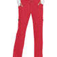 Women's Eight-Pocket Stretch Cargo Holly Pant - 731 - Heather Candy Red