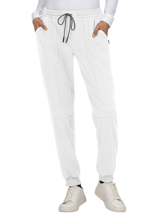 Women's 7-Pocket Stretch Jogger Good Vibe Scrub Pant