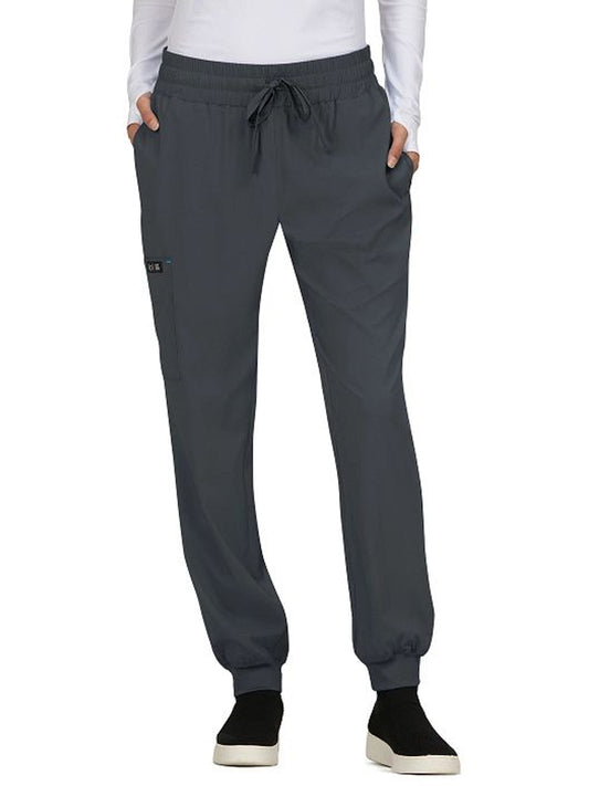 Women's Five-Pocket Stretch Jogger Gemma Pant - 741 - Charcoal