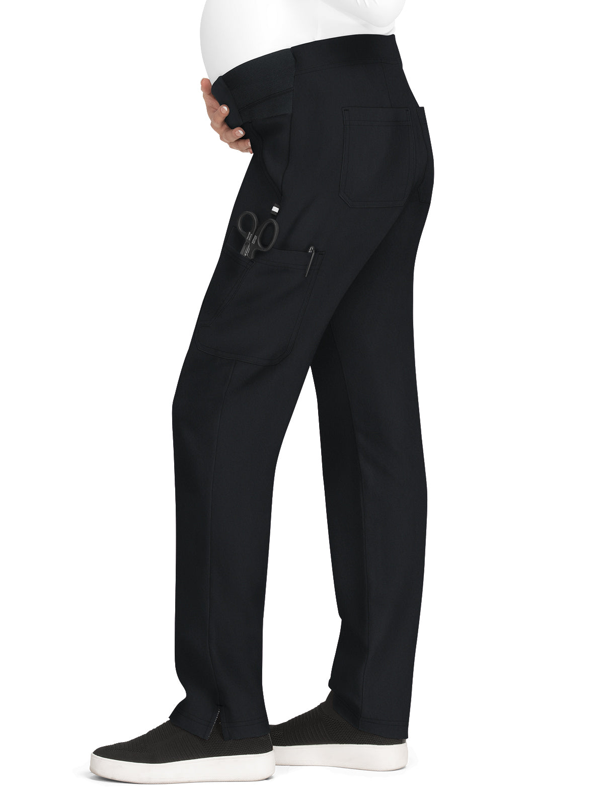 Women's 8-Pocket Maternity On the Move Scrub Pant