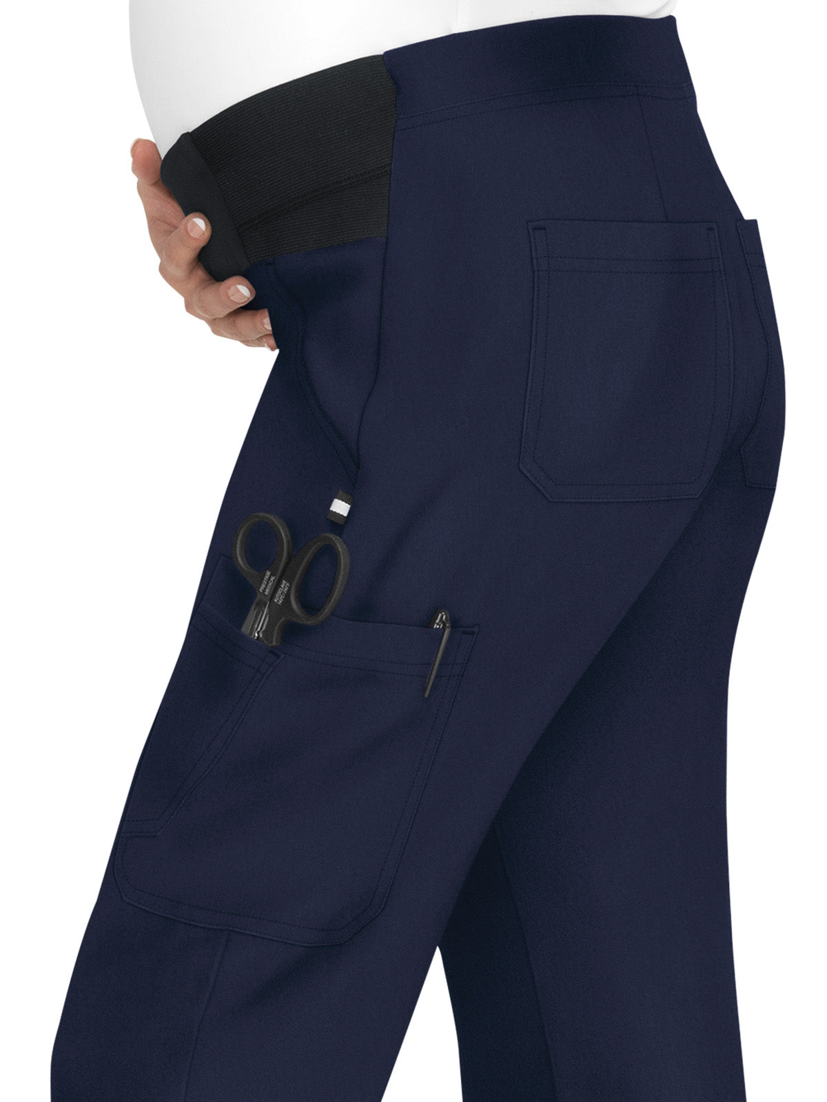 Women's 8-Pocket Maternity On the Move Scrub Pant