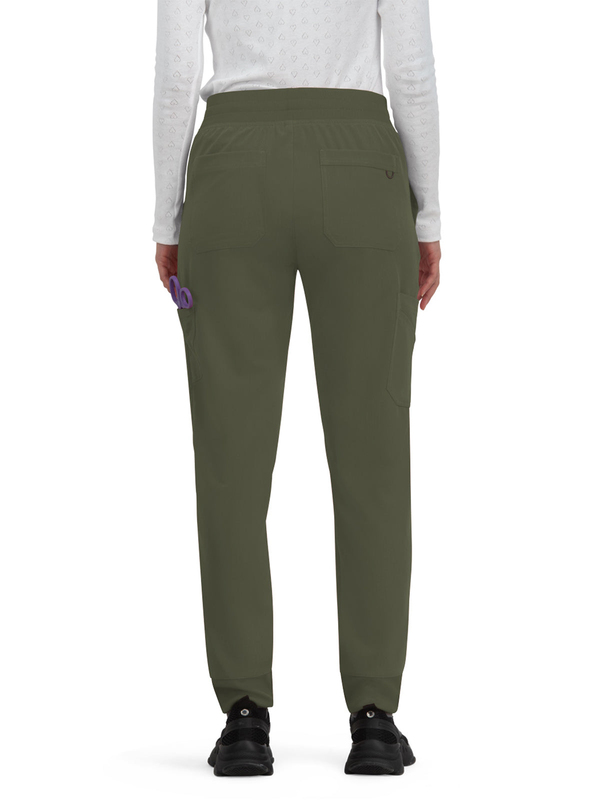 Women's 7-Pocket Jogger-Style Smart Daily Scrub Pant