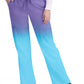 Women's 5-Pocket Ombre Straight Leg Descent Scrub Pant