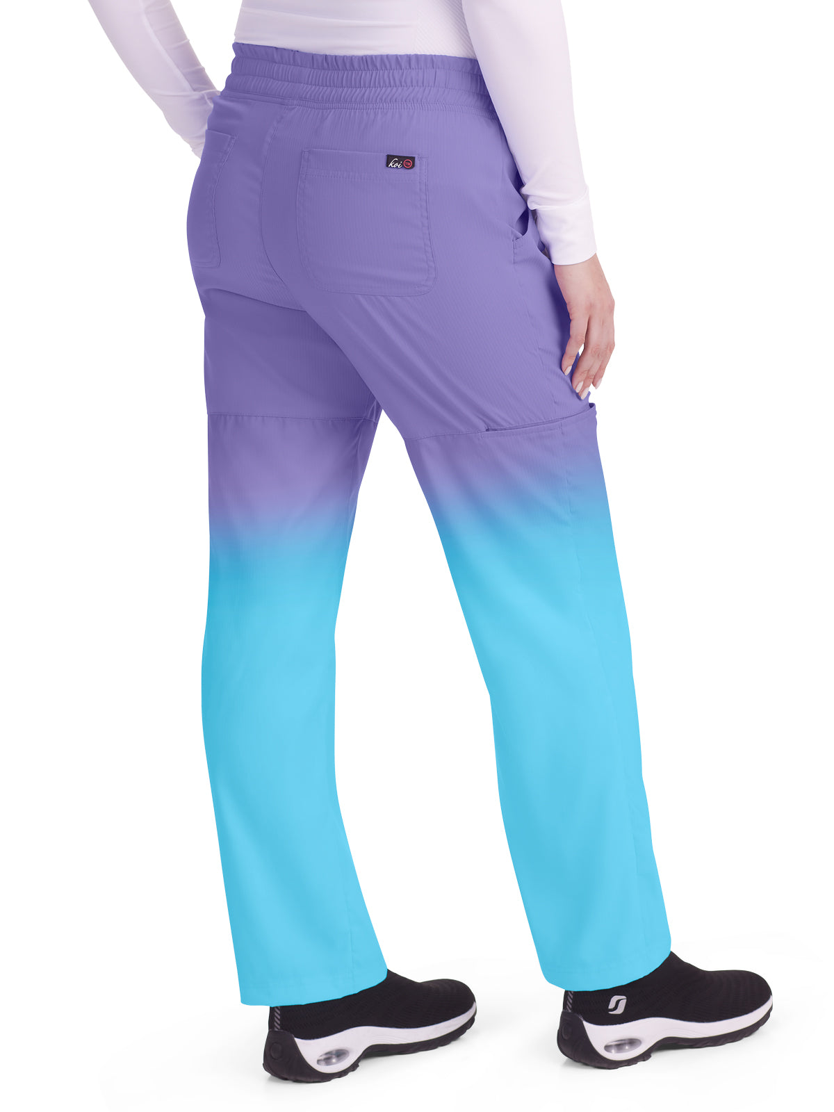 Women's 5-Pocket Ombre Straight Leg Descent Scrub Pant