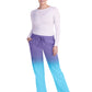 Women's 5-Pocket Ombre Straight Leg Descent Scrub Pant