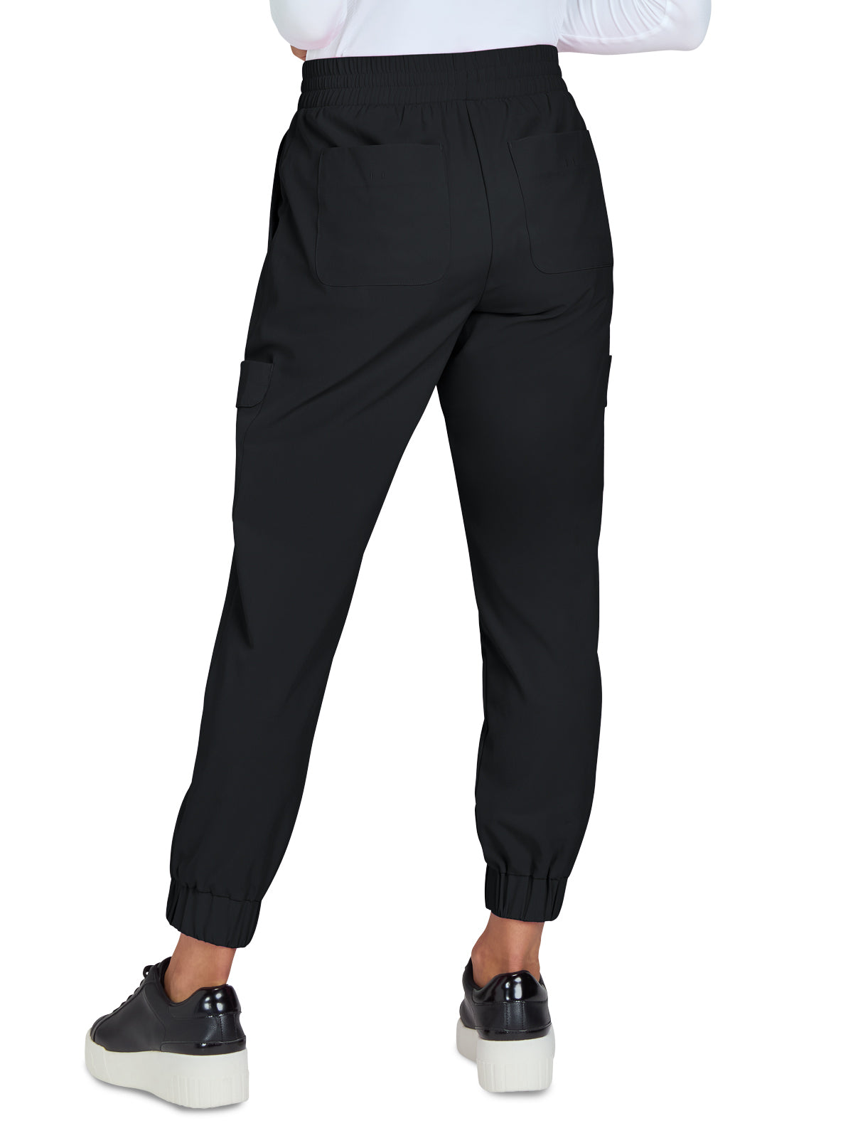 Women's 6-Pocket Jogger-Style Eco-Friendly Elastic Drawstring Terra Scrub Pant