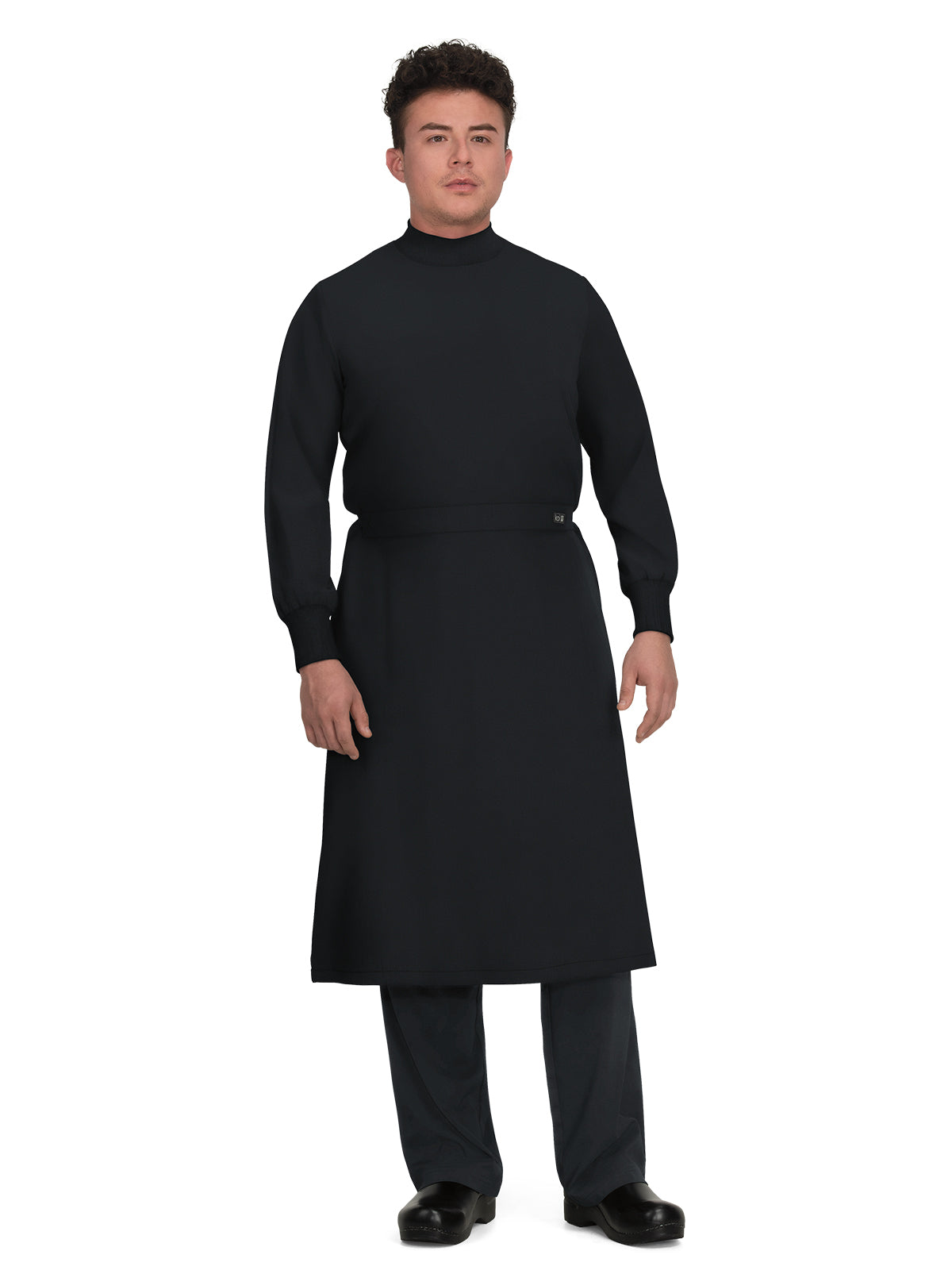 Unisex Ribbed Cuff Clinical Cover Gown