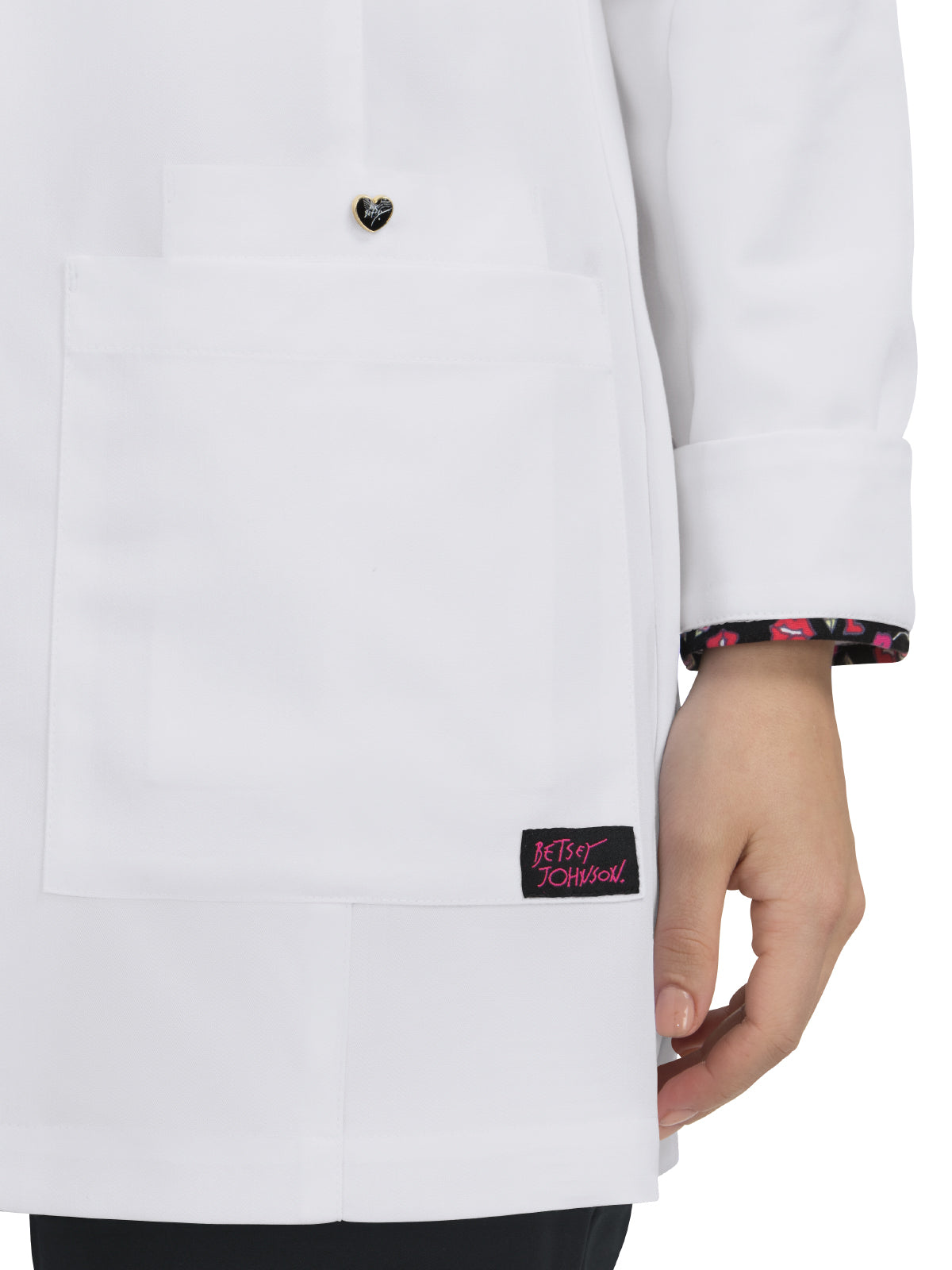 Women's Three-Pocket 32" Marigold Lab Coat