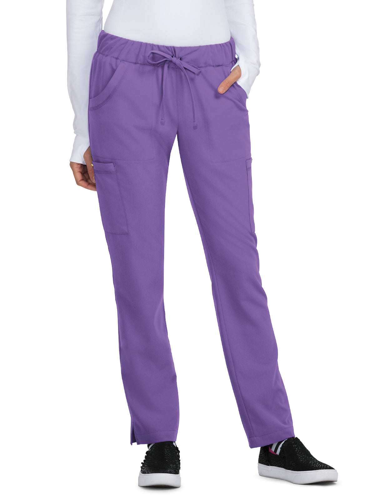 Women's 6-Pocket Slim Fit Buttercup Scrub Pants