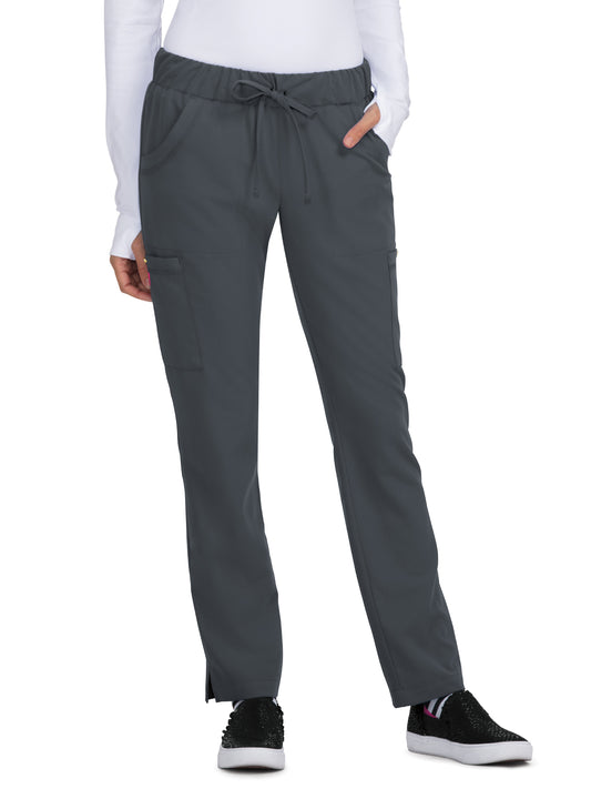 Women's Six-Pocket Slim Fit Buttercup Pant - B700 - Charcoal