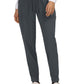 Women's Six-Pocket Jogger Aster Pant - B703 - Charcoal