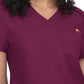 Women's 2-Pocket V-Neck Tuck-In Aura Scrub Top