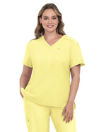 Women's Two-Pocket V-Neck Tuck-In Aura Top - C100 - Electric Daisy