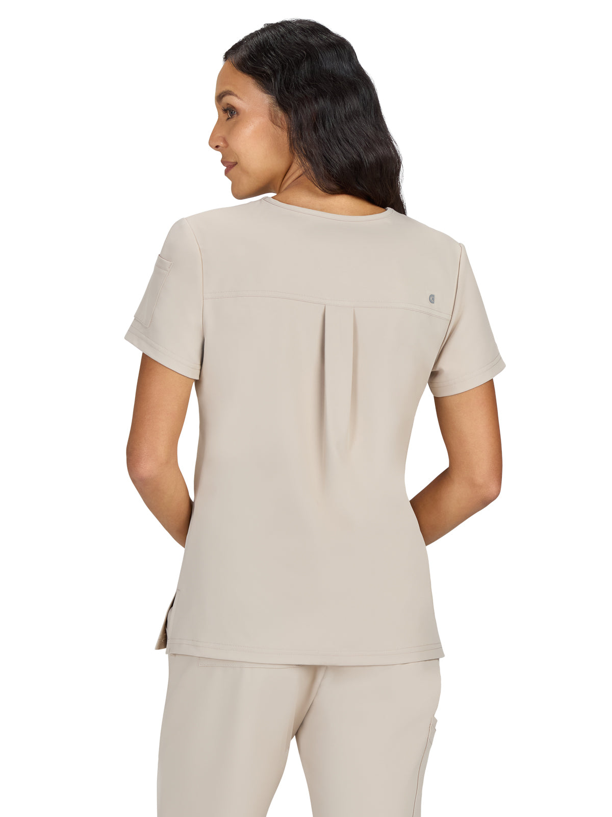 Women's 2-Pocket V-Neck Tuck-In Aura Top