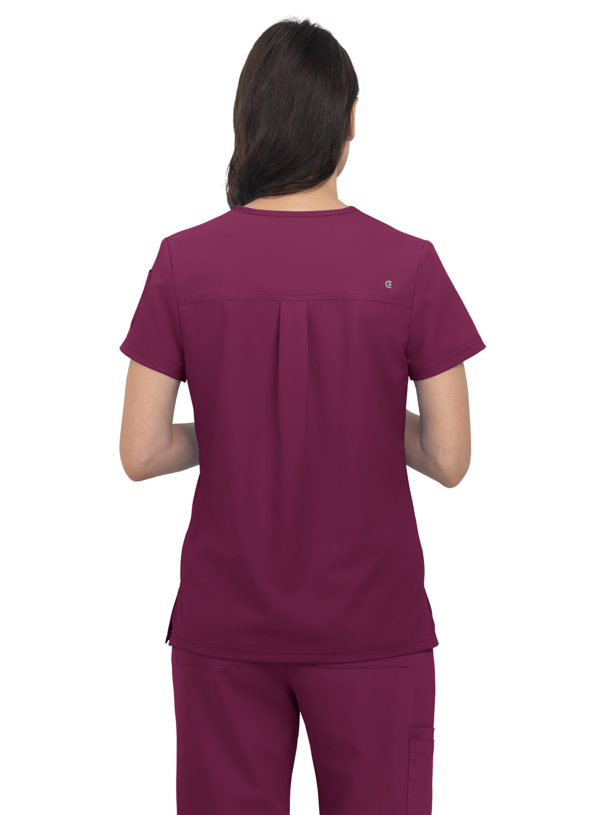 Women's 3-Pocket V-Neck Cardi Scrub Top