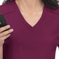 Women's 3-Pocket V-Neck Cardi Scrub Top