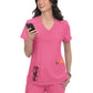 Women's 3-Pocket V-Neck Cardi Scrub Top