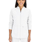 Women's Two-Pocket Zipper-Front Geneses Jacket - C400 - White