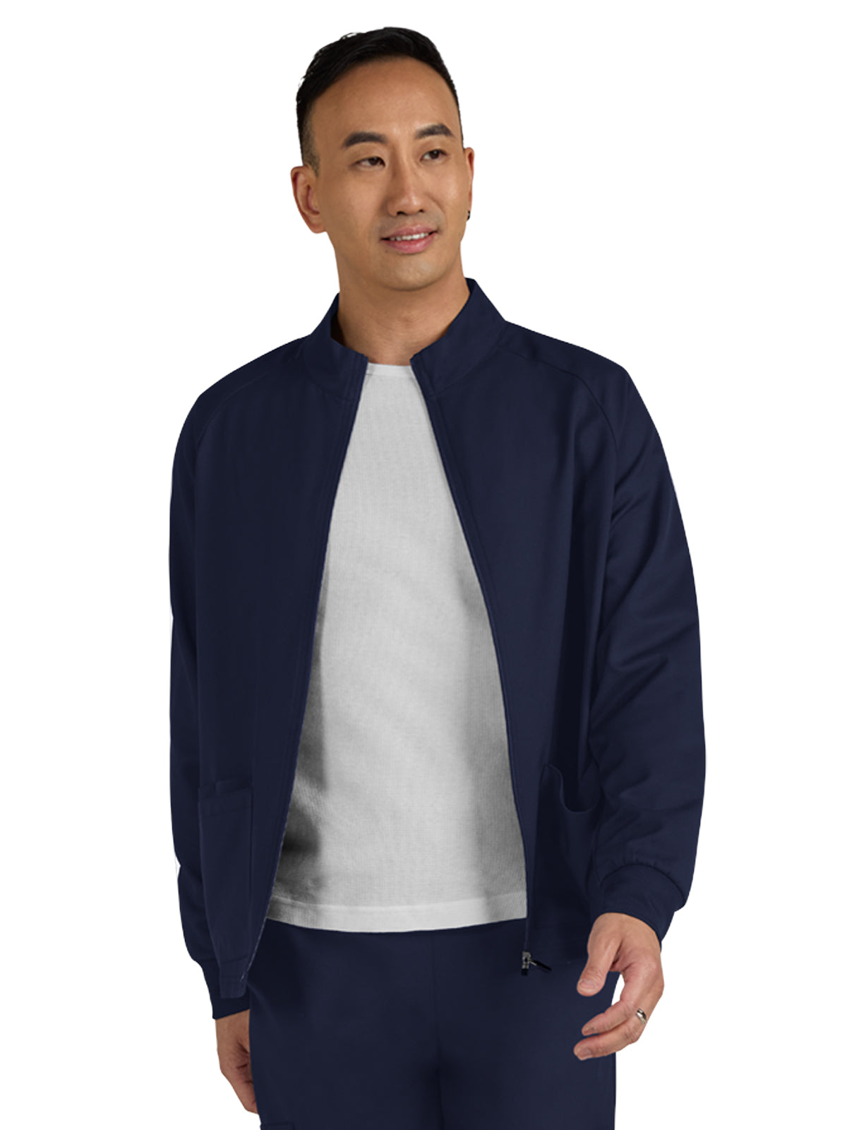 Men's 3-Pocket Zipper-Front Alpha Jacket