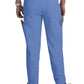 Men's 6-Pocket Drawstring Elastic Waist Neuro Scrub Pant