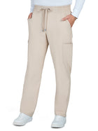 Men's Six-Pocket Drawstring Elastic Waist Neuro Pant - C601 - Khaki