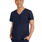 Men's Two-Pocket V-Neck Arthro Top - C650 - Navy