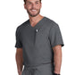 Men's Two-Pocket V-Neck Arthro Top - C650 - Pewter