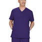 Men's Three-Pocket Stasis Scrub Top - C652 - Grape
