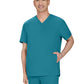 Men's Three-Pocket Stasis Scrub Top - C652 - Teal