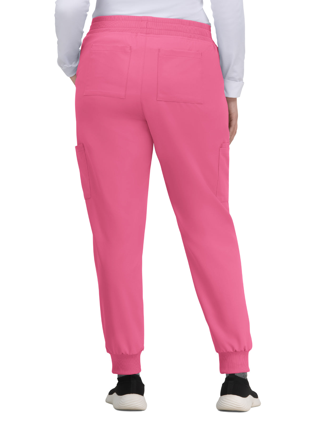 Women's 6-Pocket Ribbed Cuff Jogger Style Pulse Scrub Pant