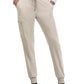 Women's Six-Pocket Ribbed Cuff Jogger Style Pulse Pant - C700 - Khaki
