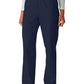 Women's Eight-Pocket Wide-Leg Saylor Scrub Pant - C702 - Navy