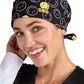 Unisex Printed Breathable Stretch Scrub Cap