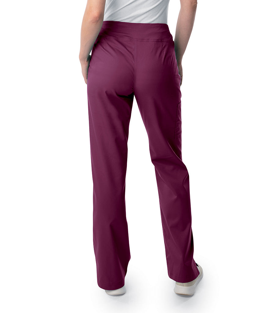 Women's 4-Pocket Straight Leg Yoga Scrub Pant