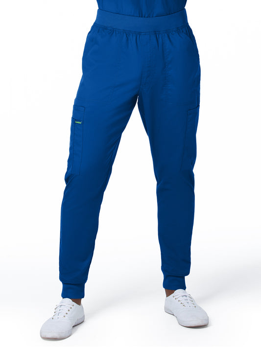 Men's 7-Pocket Zipper Fly Jogger Scrub Pant