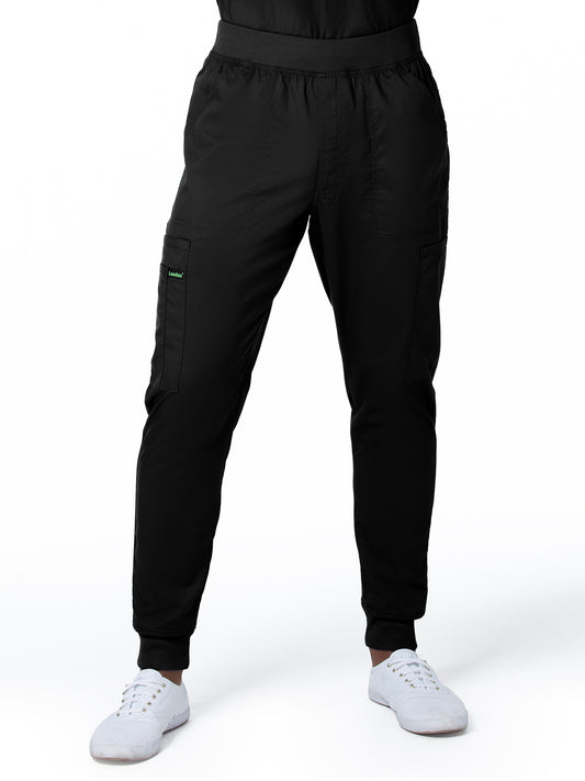 Men's 7-Pocket Zipper Fly Jogger Scrub Pant