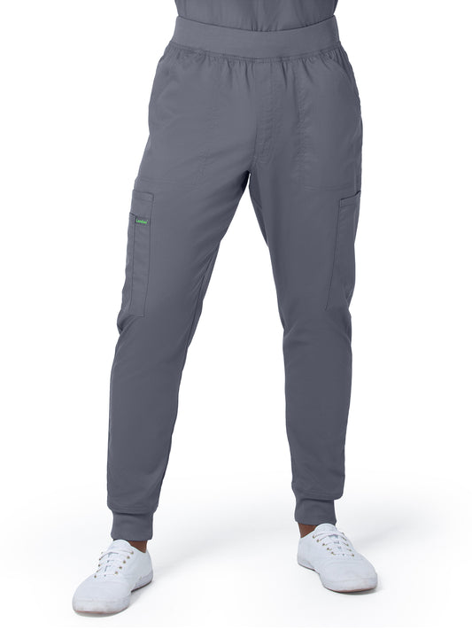 Men's 7-Pocket Zipper Fly Jogger Scrub Pant