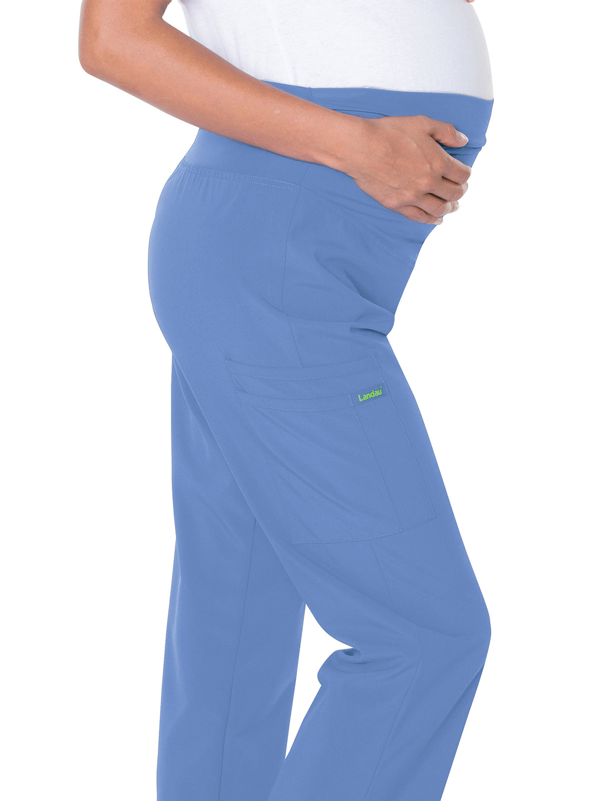 Women's 3-Pocket Bootcut Maternity Scrub Pant