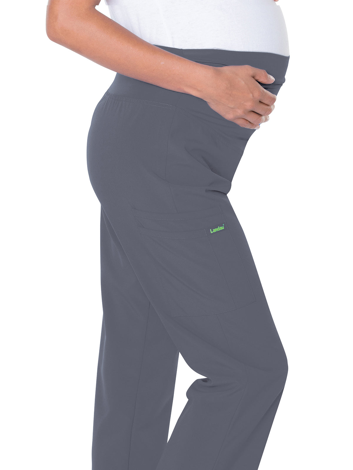 Women's 3-Pocket Bootcut Maternity Scrub Pant