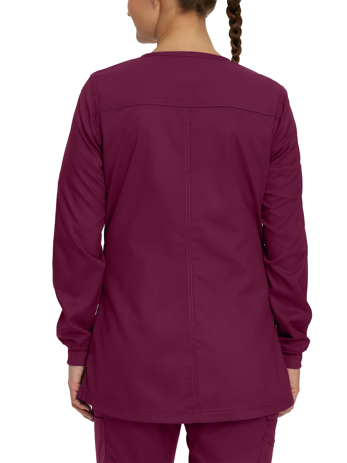 Women's Snap Front Scrub Jacket