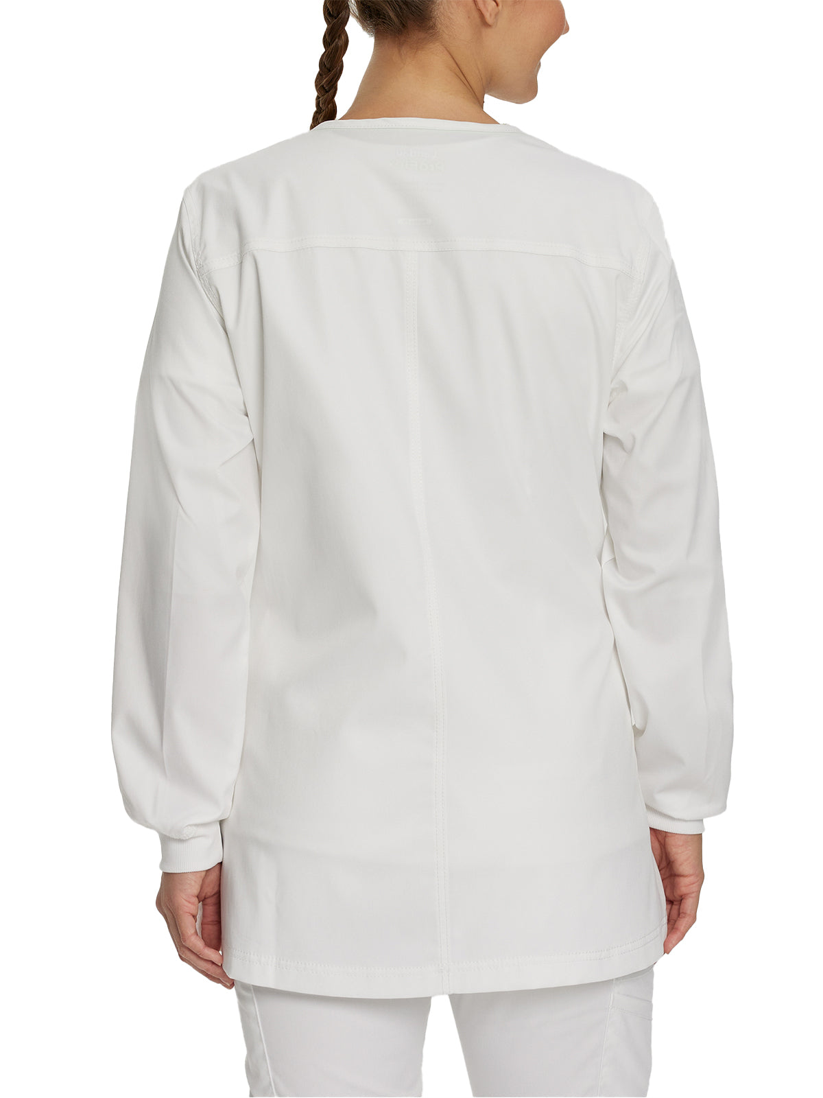 Women's Snap Front Scrub Jacket