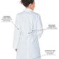 Women's Five-Pocket 36.5" Full-Length Tablet Lab Coat