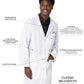 Men's Five-Pocket 37" Mid-Length Tablet Lab Coat