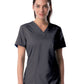 Women's Three-Pocket Fade Resistant V-Neck Top - 4160 - Graphite