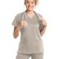 Women's 3-Pocket Fade Resistant V-Neck Scrub Top